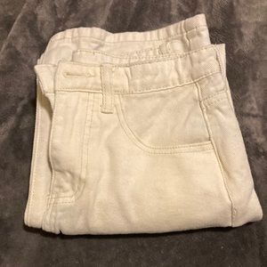 SHEIN white/cream jeans size 12 in kids || FREE SHIPPING